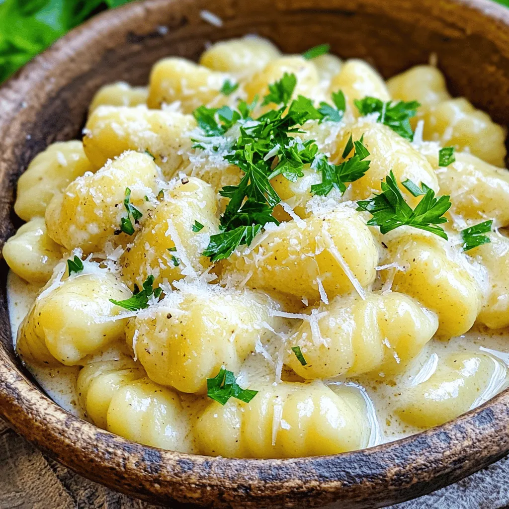 Creamy Garlic Parmesan Gnocchi 15 Minutes Delight