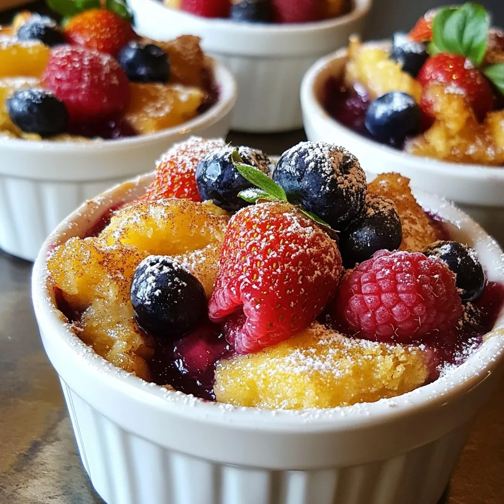 Triple Berry Cobbler Simple and Delicious Dessert