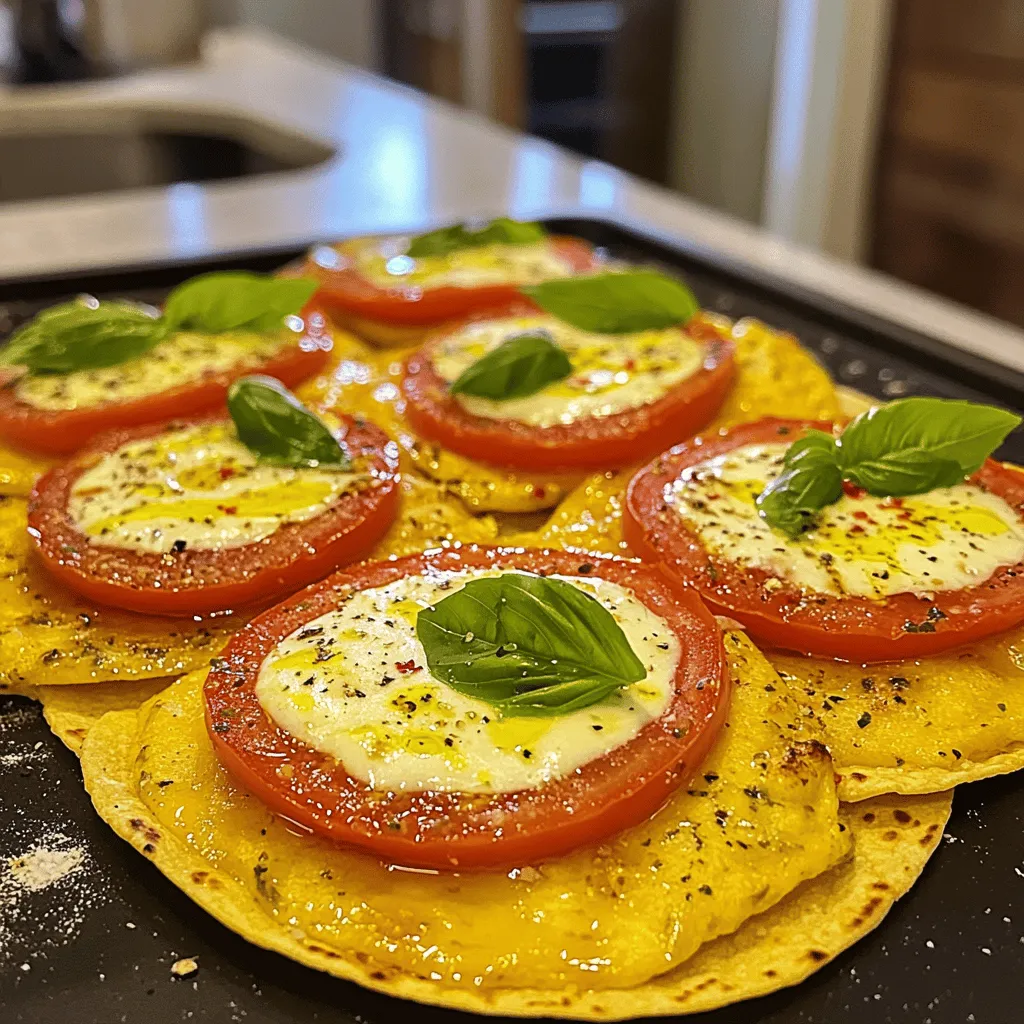Margherita Tortilla Pizza Tasty and Easy Recipe