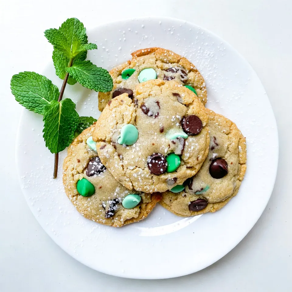 Mint Chocolate Chip Cookies Irresistible Treat Recipe