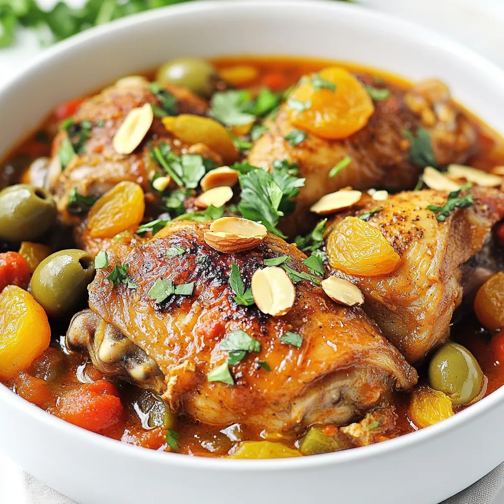 Moroccan Chicken Tagine Flavorful and Easy Recipe