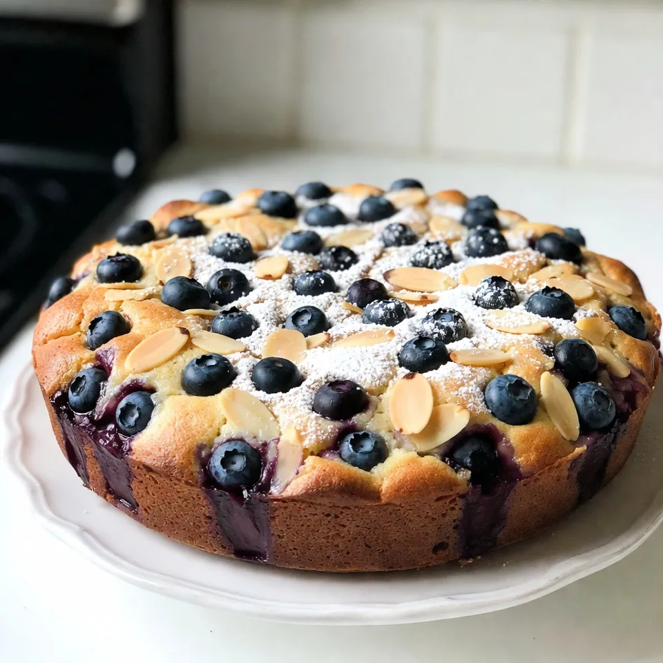 Blueberry Almond Coffee Cake Delightfully Simple Treat