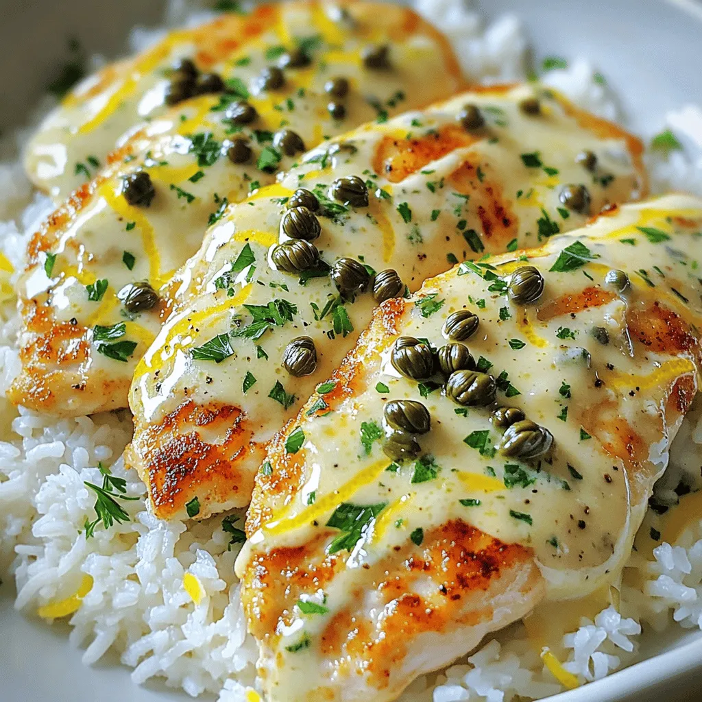 Creamy Lemon Chicken Piccata Simple Dinner Recipe