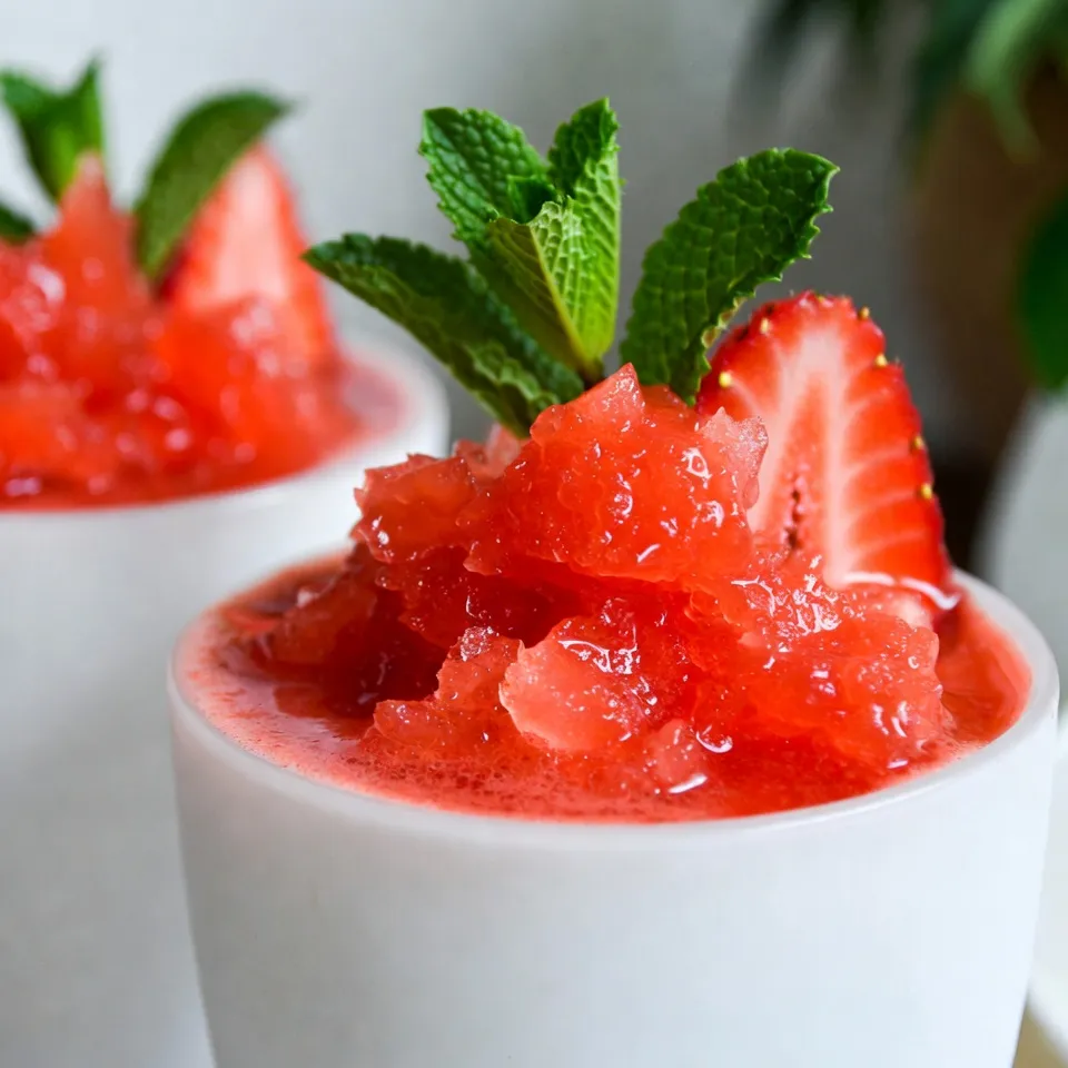 Frozen Strawberry Frosé Refreshing Summer Drink Ideas