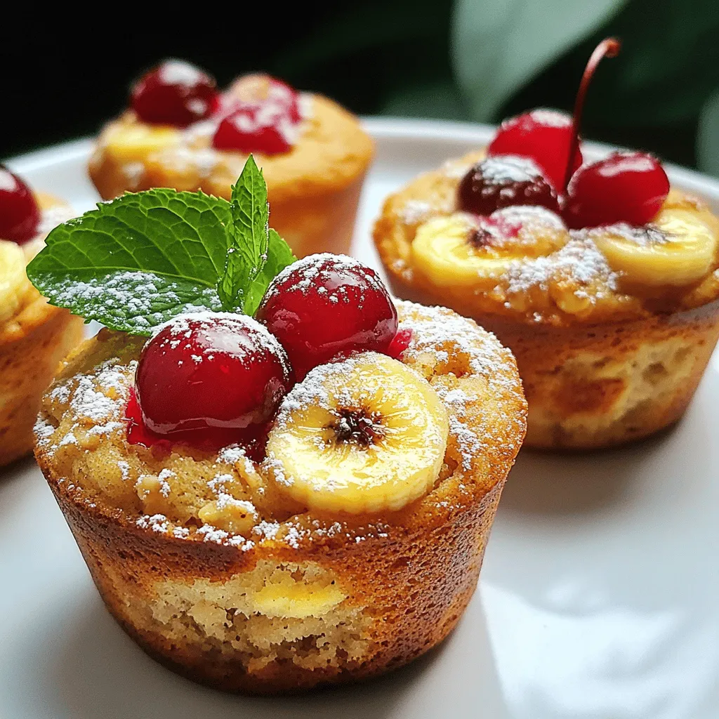 Cherry Banana Oat Muffins Simple and Healthy Treat