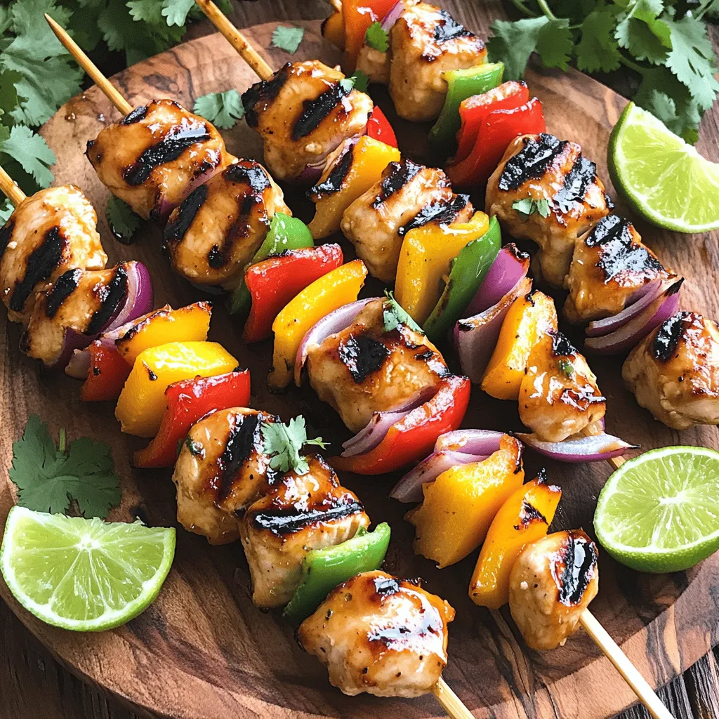 Honey Lime Chicken Kebabs Flavorful and Easy Recipe