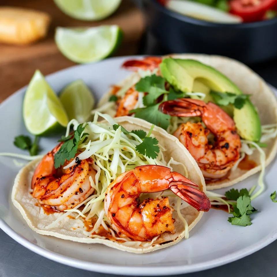 Spicy Garlic Shrimp Tacos Flavorful and Simple Meal