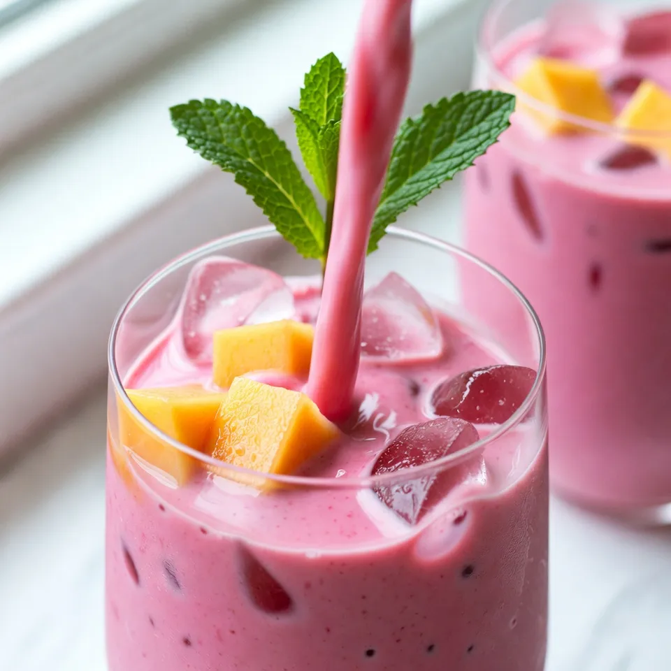 Mango Dragonfruit Refresher Copycat Simple Recipe