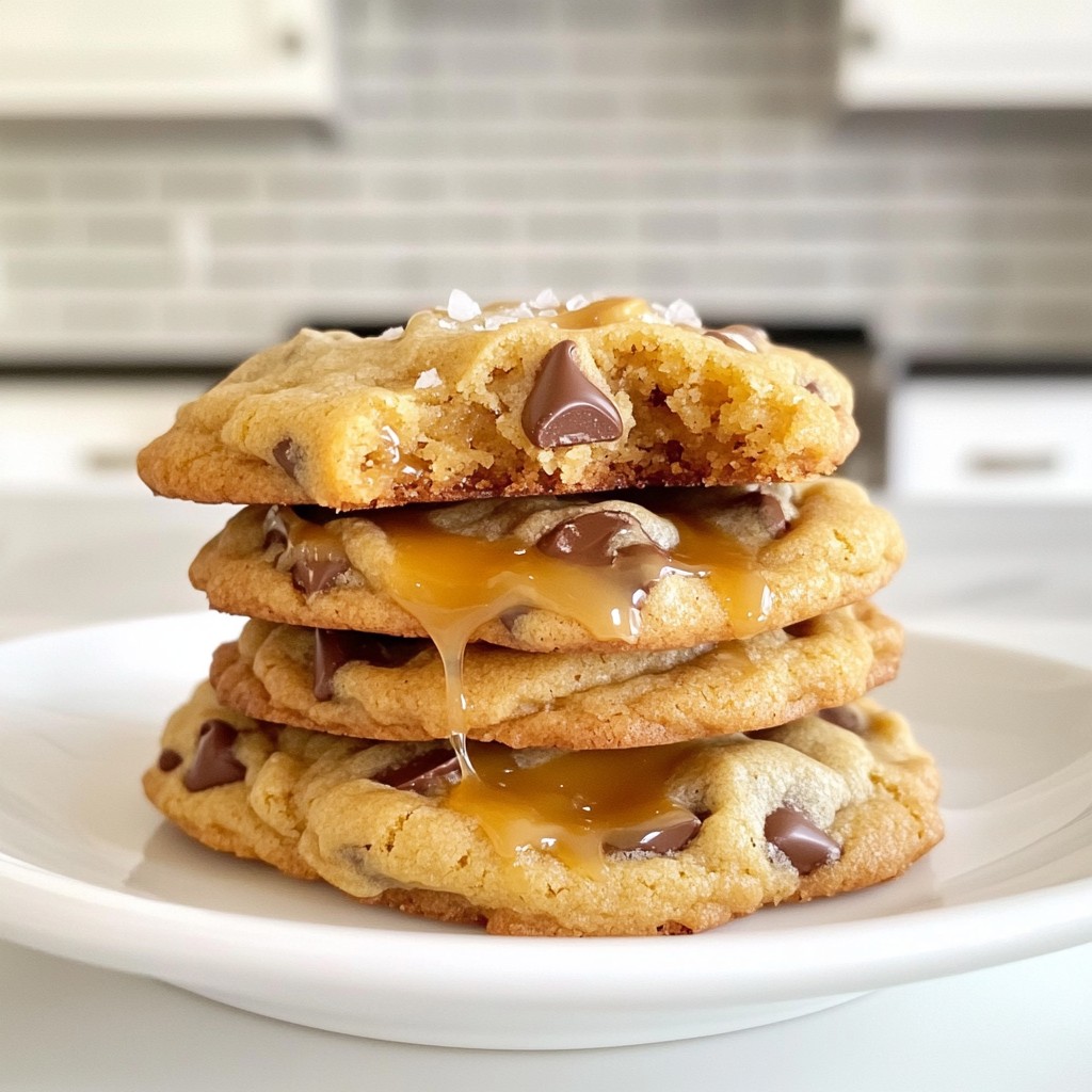 Salted Caramel Chocolate Chip Cookies Irresistible Treats