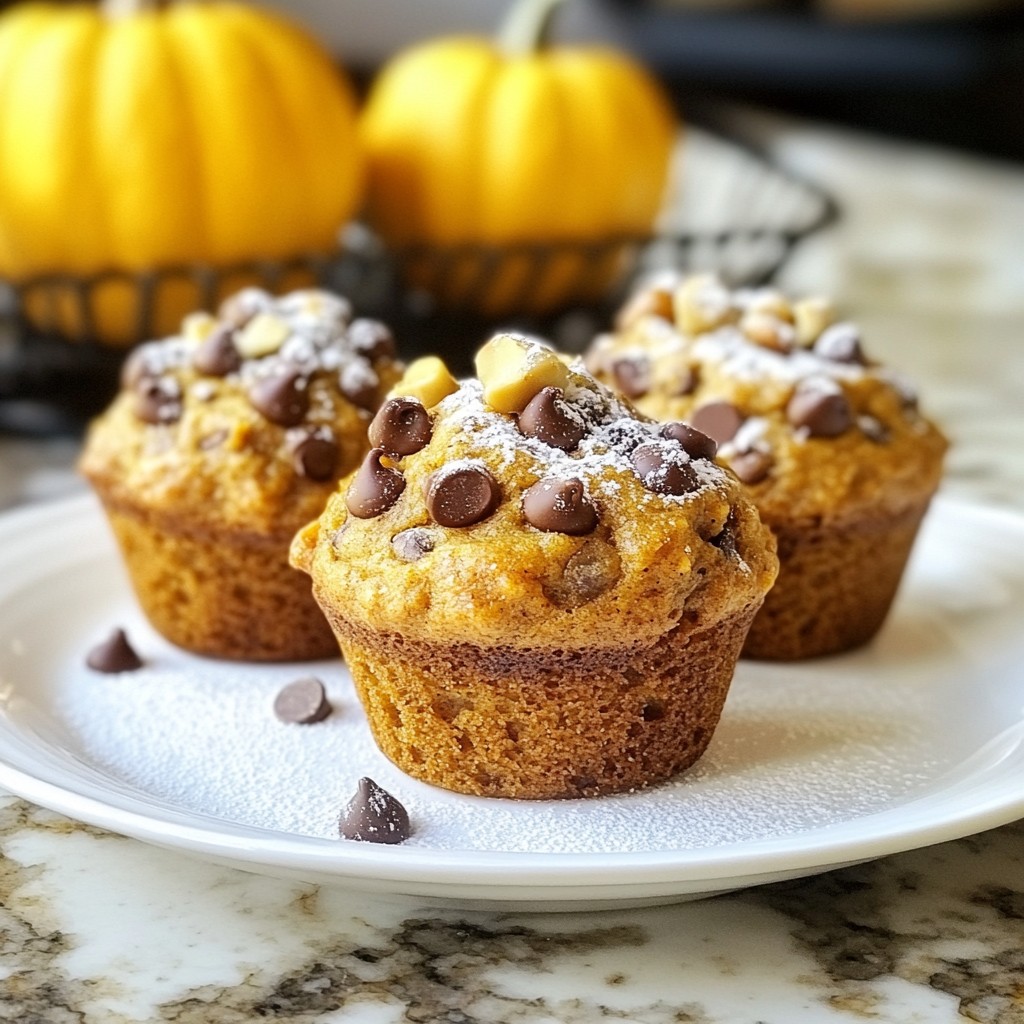Pumpkin Chocolate Chip Muffins Tasty and Simple Recipe