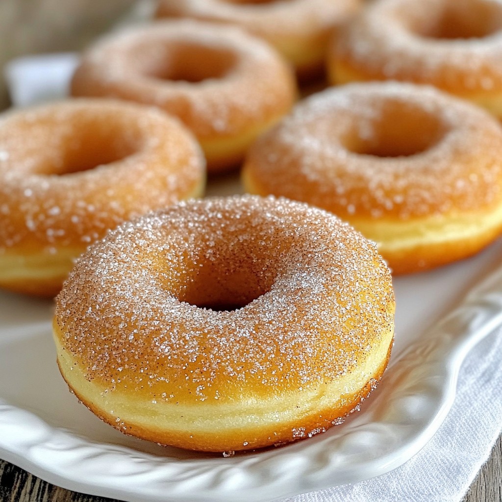 Baked Cinnamon Sugar Donuts Irresistible and Easy Recipe