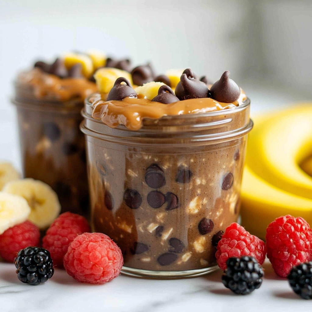 Peanut Butter Cup Overnight Oats Simple and Tasty
