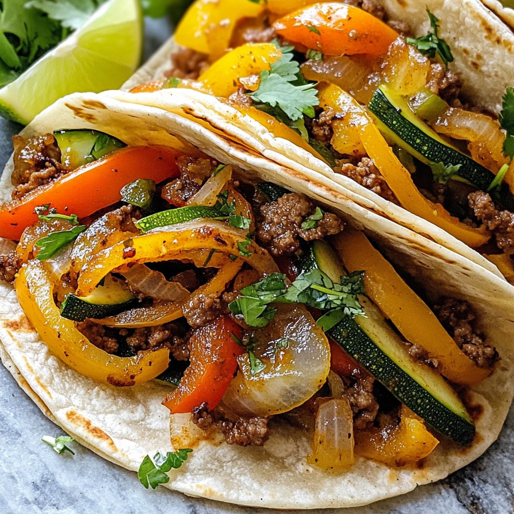 Frugal Ground Beef and Veggie Fajitas Recipe Guide