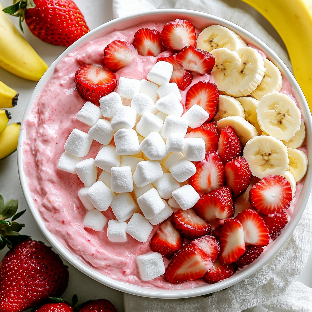 Strawberry Marshmallow Fruit Dip Easy and Delightful Recipe