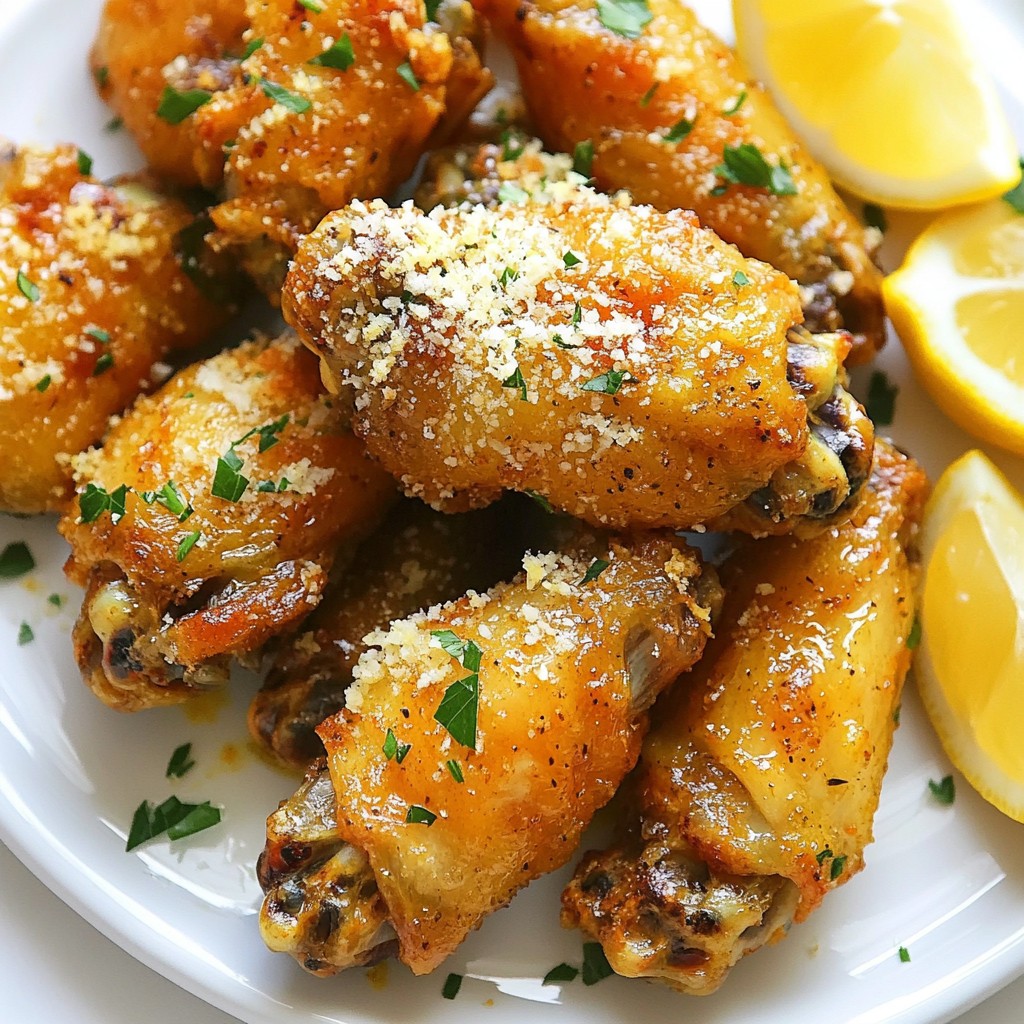 Oven Baked Garlic Parmesan Wings Easy Flavor Boost