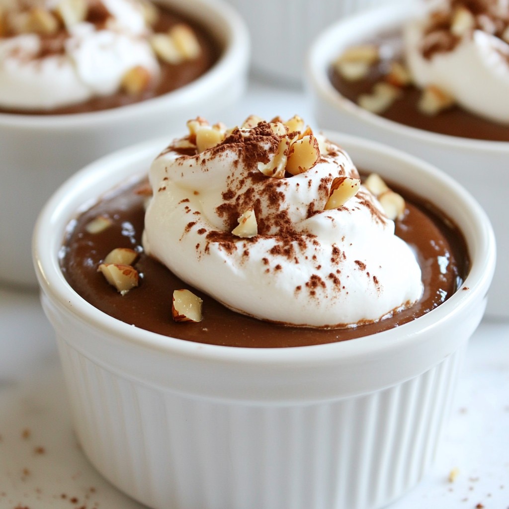 Mexican Chocolate Pudding Smooth and Rich Delight