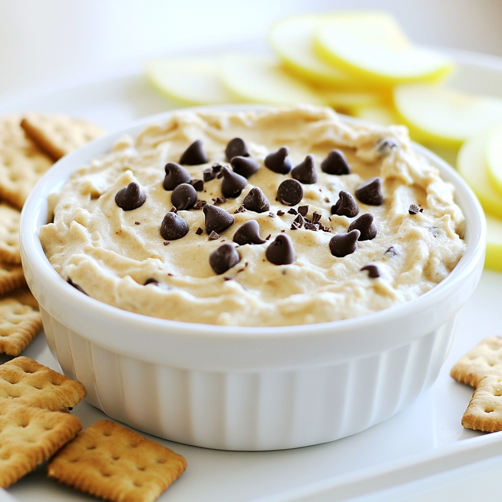 Delicious Chocolate Chip Cookie Dough Dip Recipe