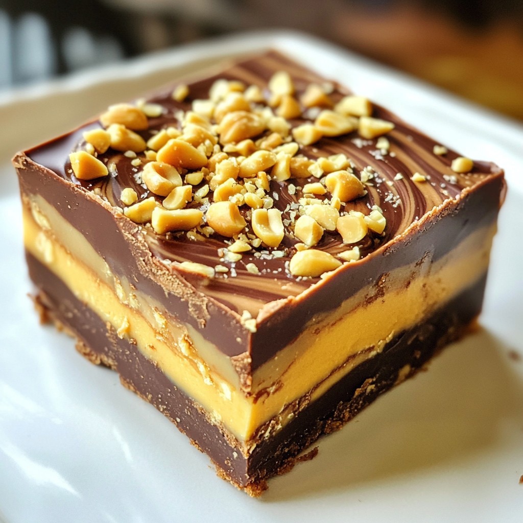 Peanut Butter Chocolate Swirl Fudge Delight Recipe