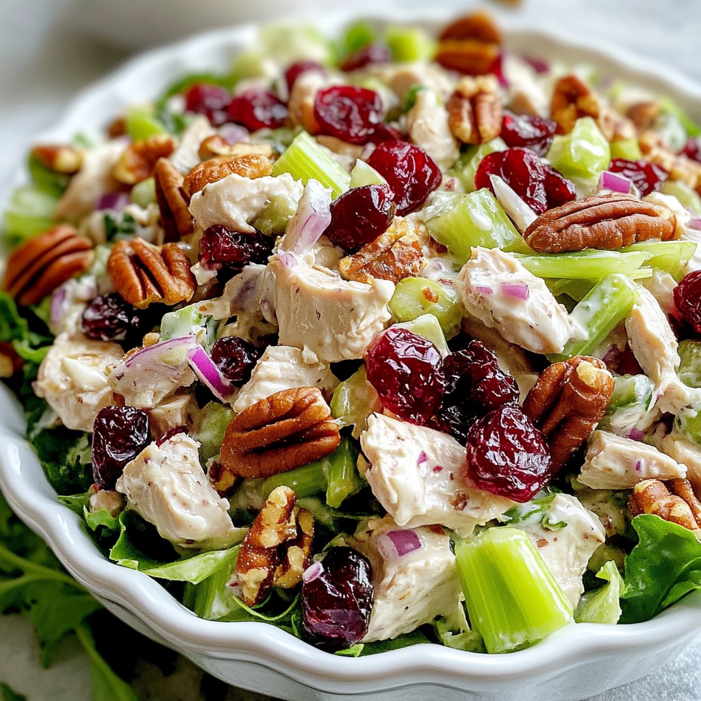 Cranberry Pecan Chicken Salad Fresh and Flavorful Recipe