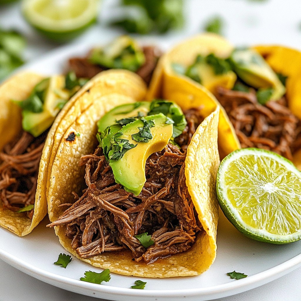 Slow Cooker Mexican Beef Tacos Flavorful and Easy Meal