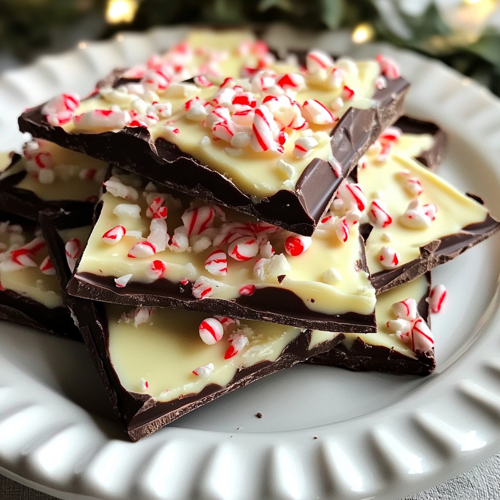 Chocolate Peppermint Bark Irresistible Holiday Treat