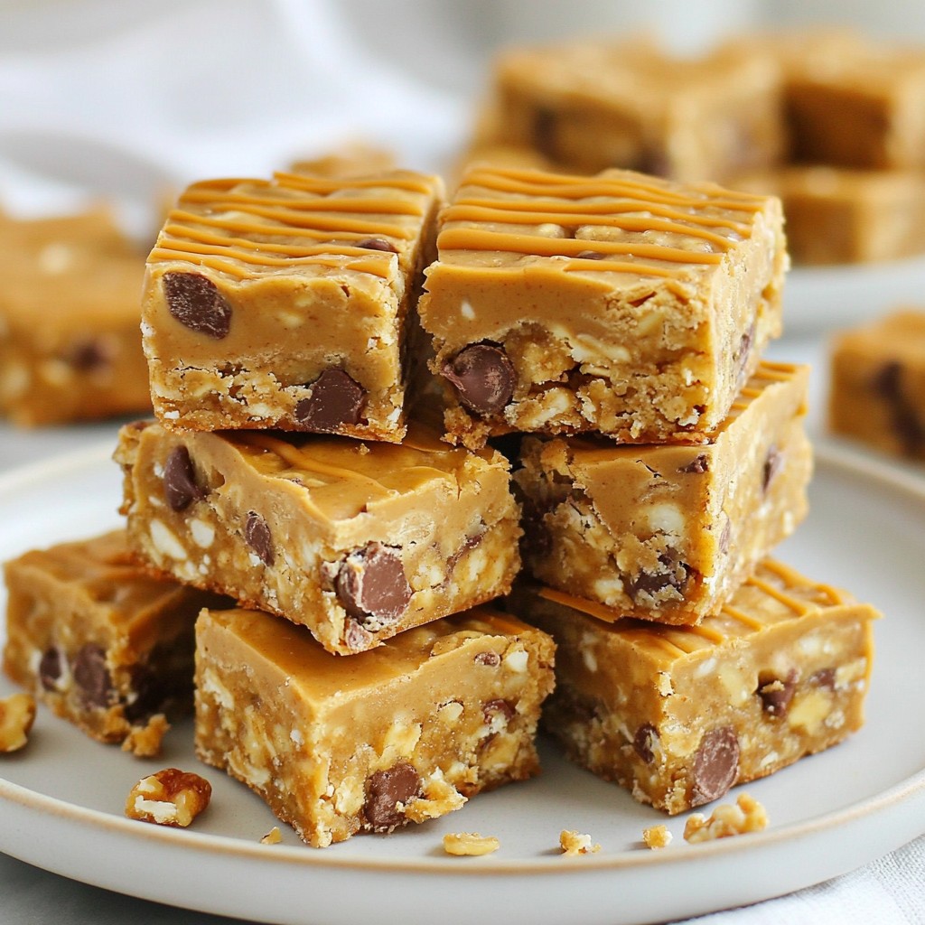 Peanut Butter Oatmeal Energy Bars Simple Snack Boost