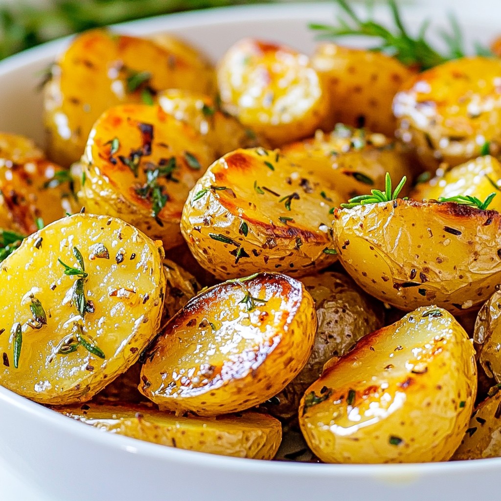 Garlic Butter Dinner Potatoes Flavorful Side Dish