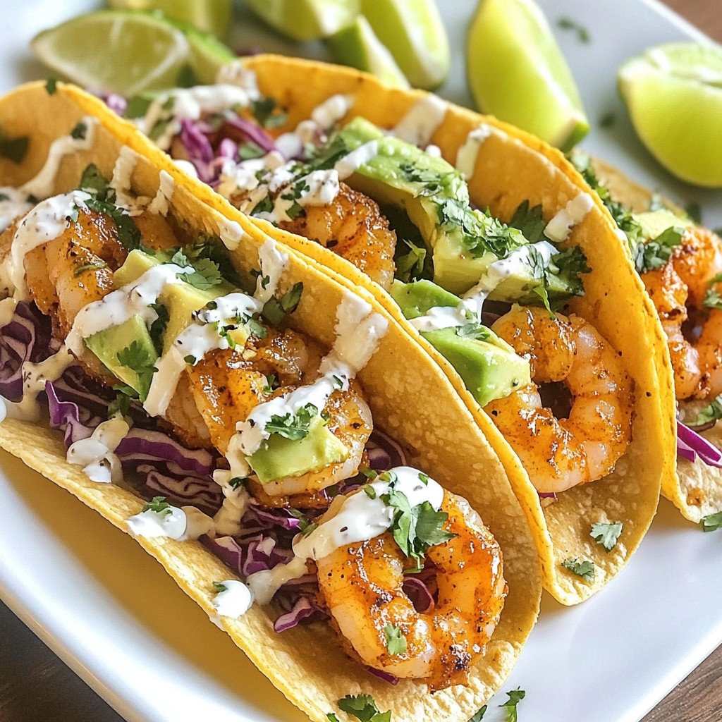Spicy Cajun Shrimp Tacos Flavorful and Easy Meal