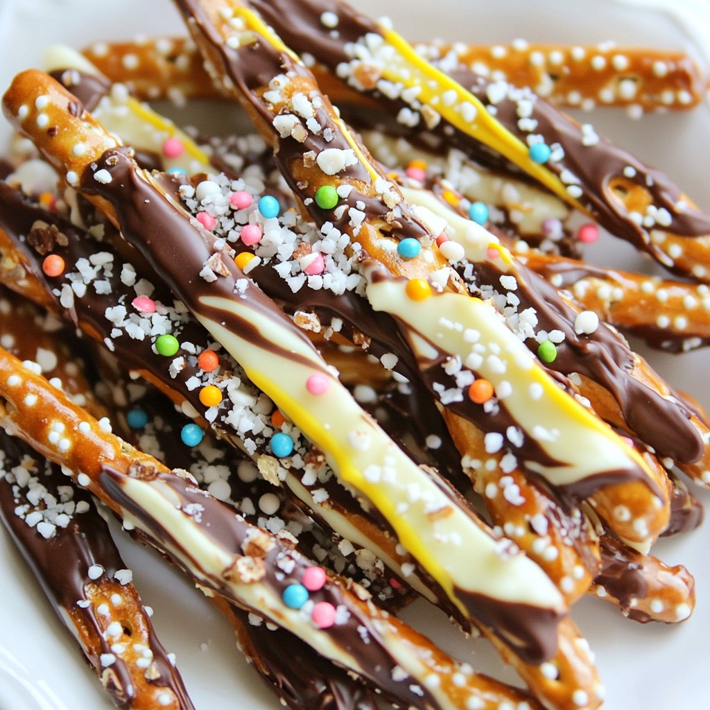 Chocolate Covered Pretzel Bark Irresistibly Tasty Treat