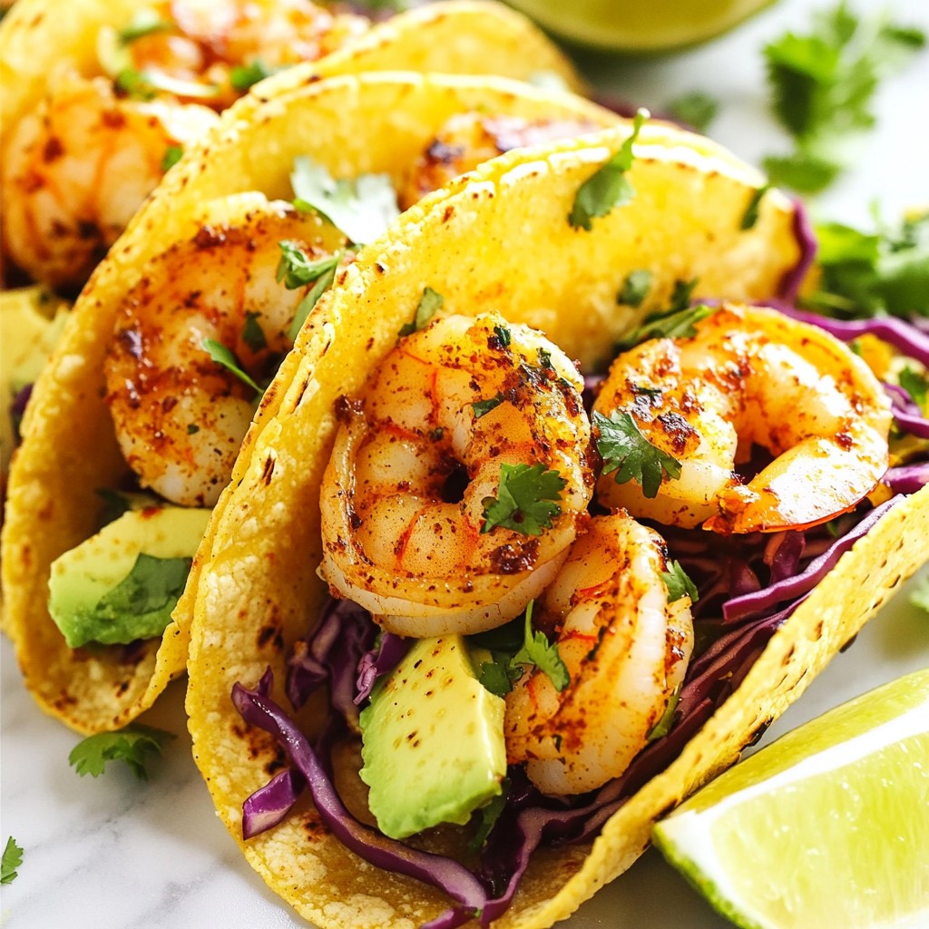Spicy Garlic Shrimp Tacos Simple Flavorful Recipe