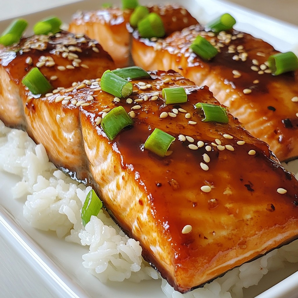 Sesame Soy Glazed Salmon Delightful and Easy Recipe