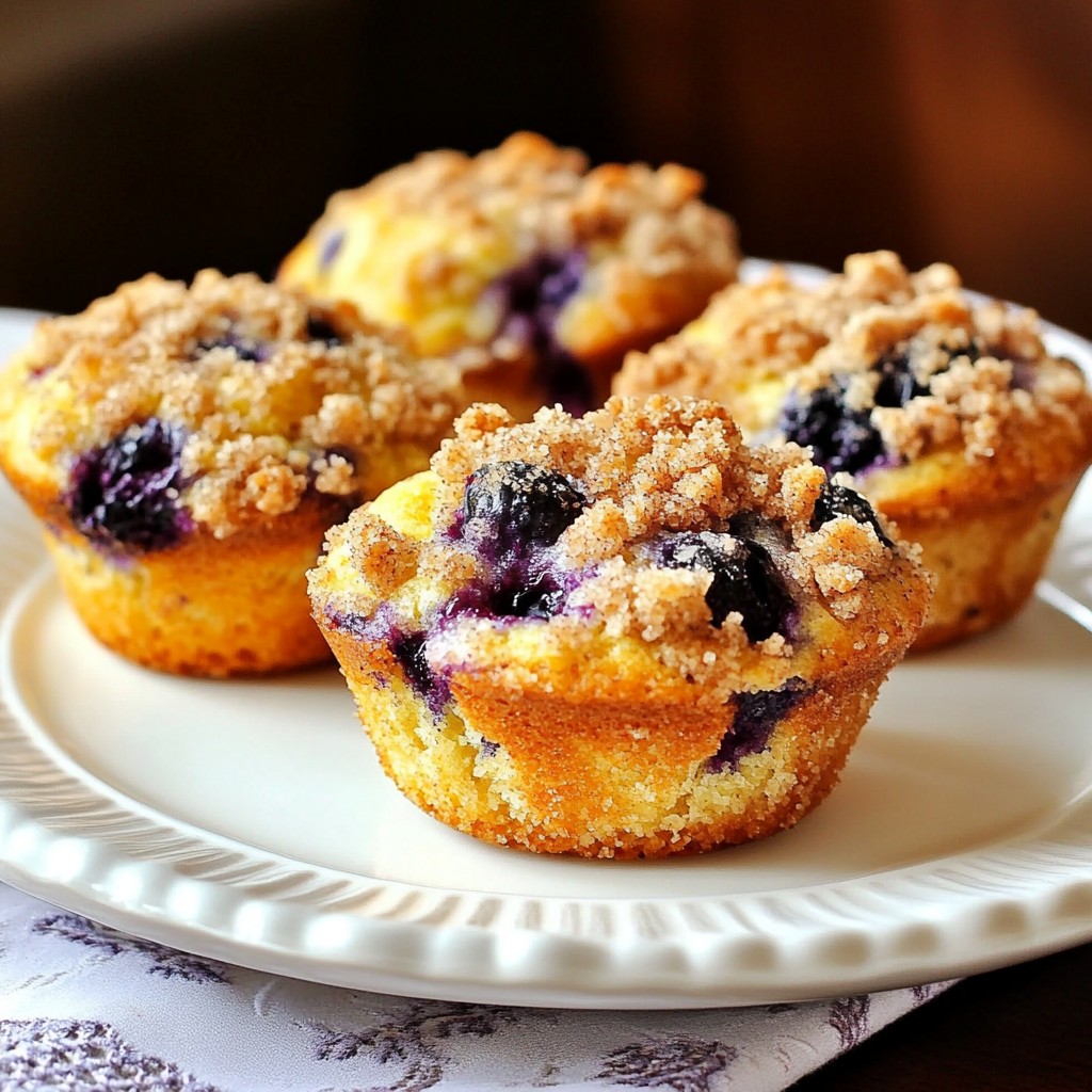 Blueberry Streusel Muffins Irresistible Flavor Boost