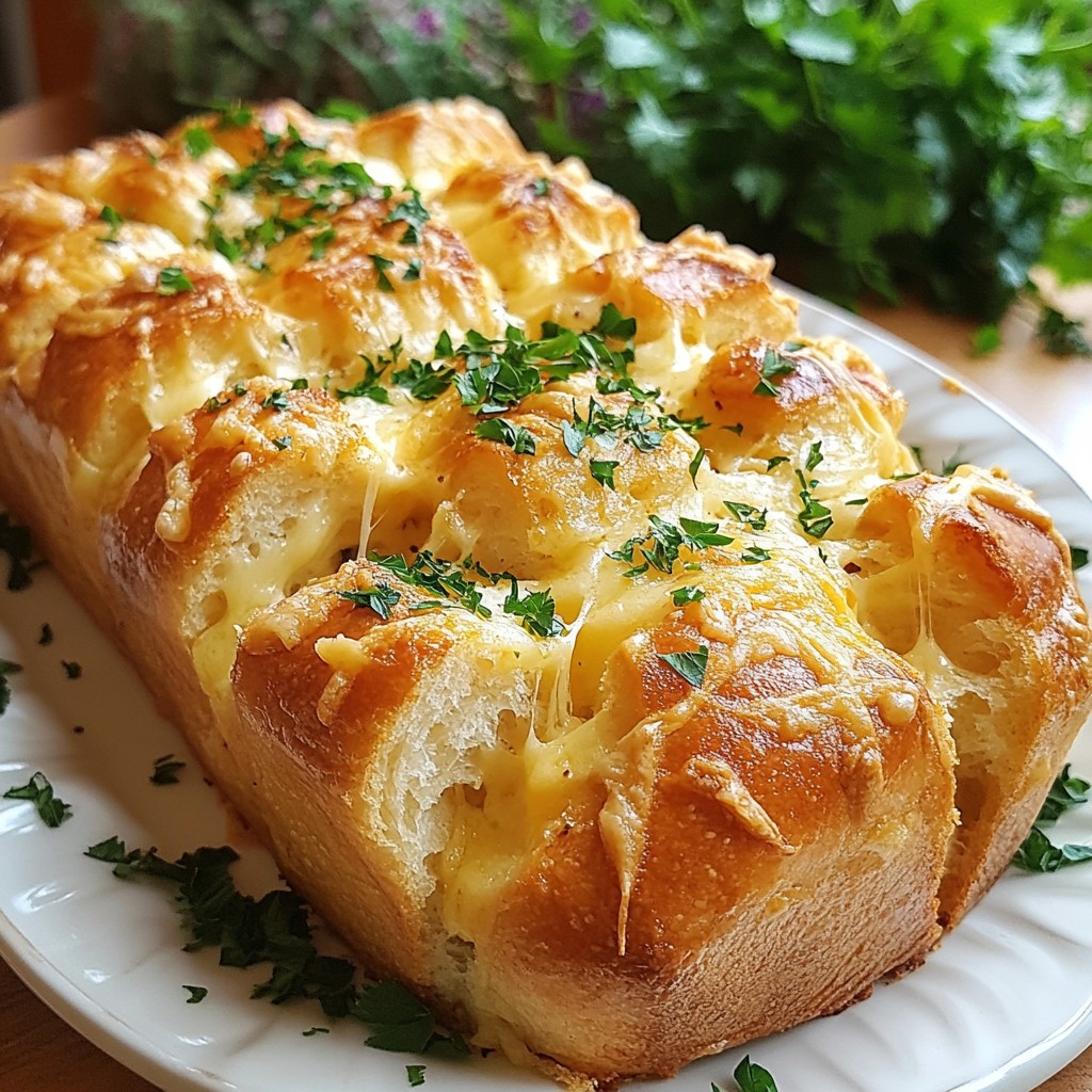 Garlic Parmesan Pull-Apart Loaf Savory and Easy Recipe