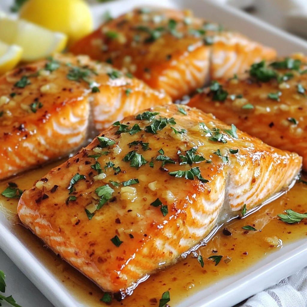Honey Garlic Butter Salmon Quick and Flavorful Meal