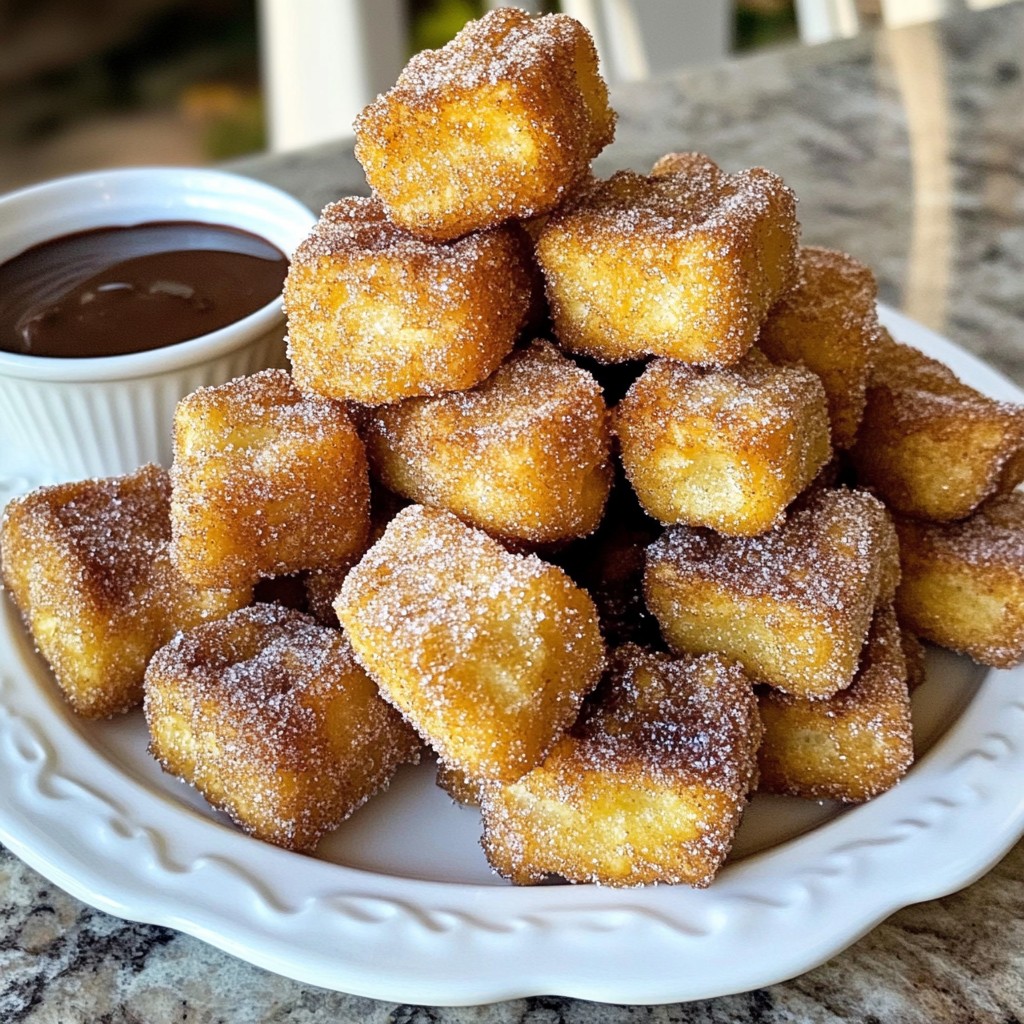 Cinnamon Sugar Churro Bites Irresistible Snack Delight