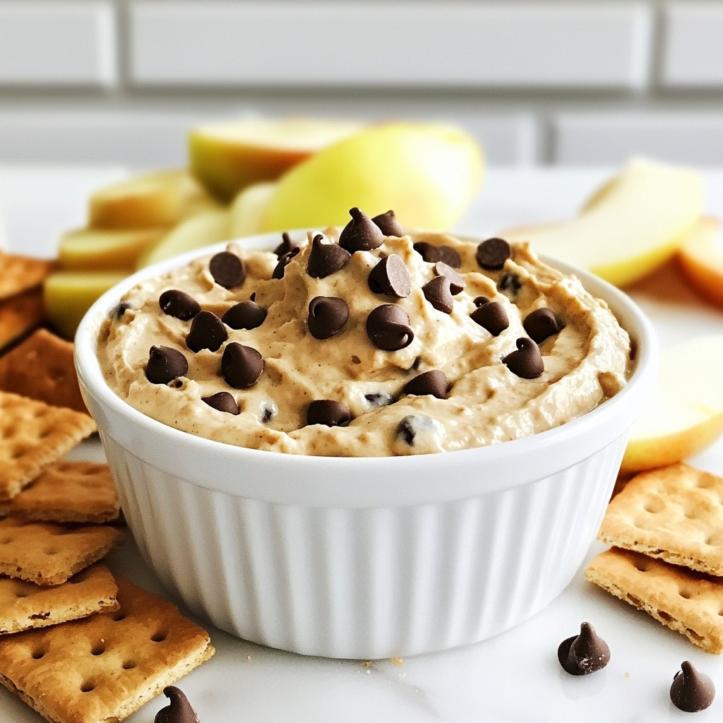 Chocolate Chip Cookie Dough Dip Easy and Delicious Treat