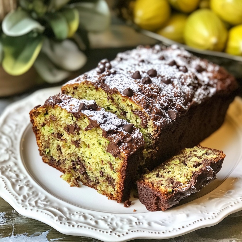 Chocolate Chip Zucchini Bread Tasty and Easy Recipe