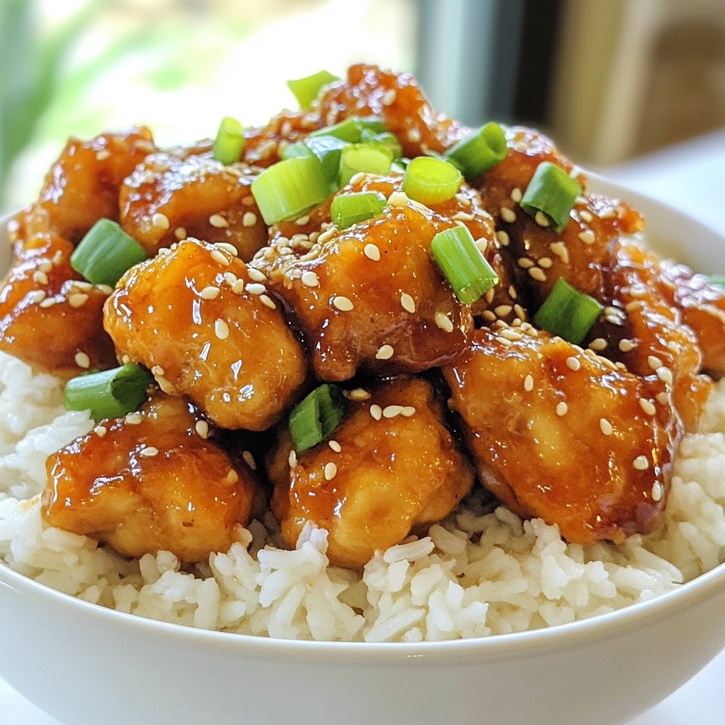 Honey Garlic Sesame Chicken Simple and Tasty Recipe