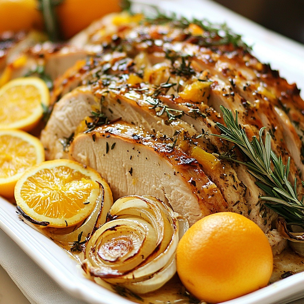 Citrus Herb Roasted Turkey Breast Flavorful and Simple