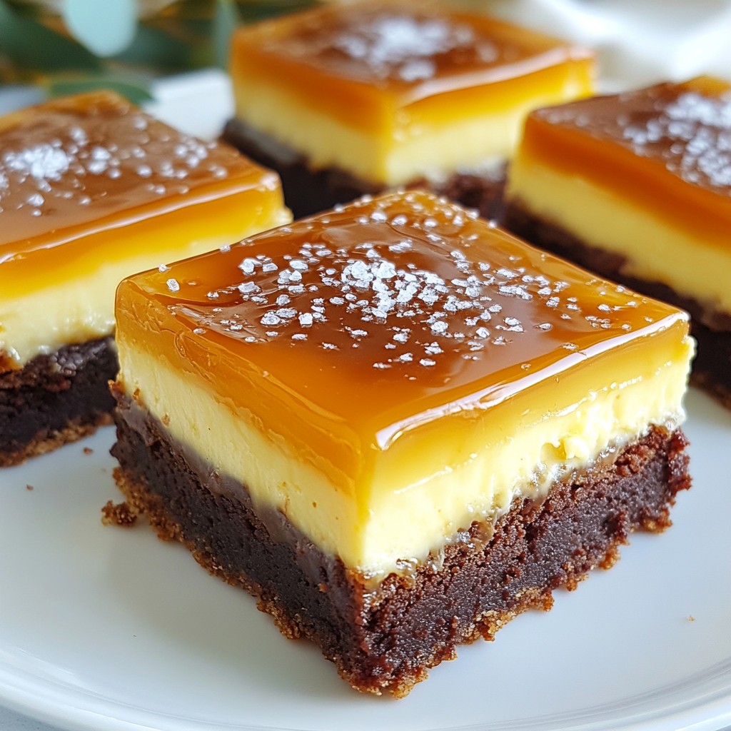 Caramel Brownie Cheesecake Bars Irresistible Treat