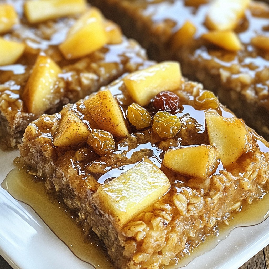 Savory Apple Cinnamon Baked Oatmeal Recipe