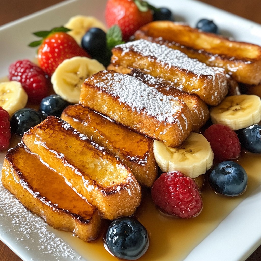 Banana Bread French Toast Sticks Quick and Tasty Treat