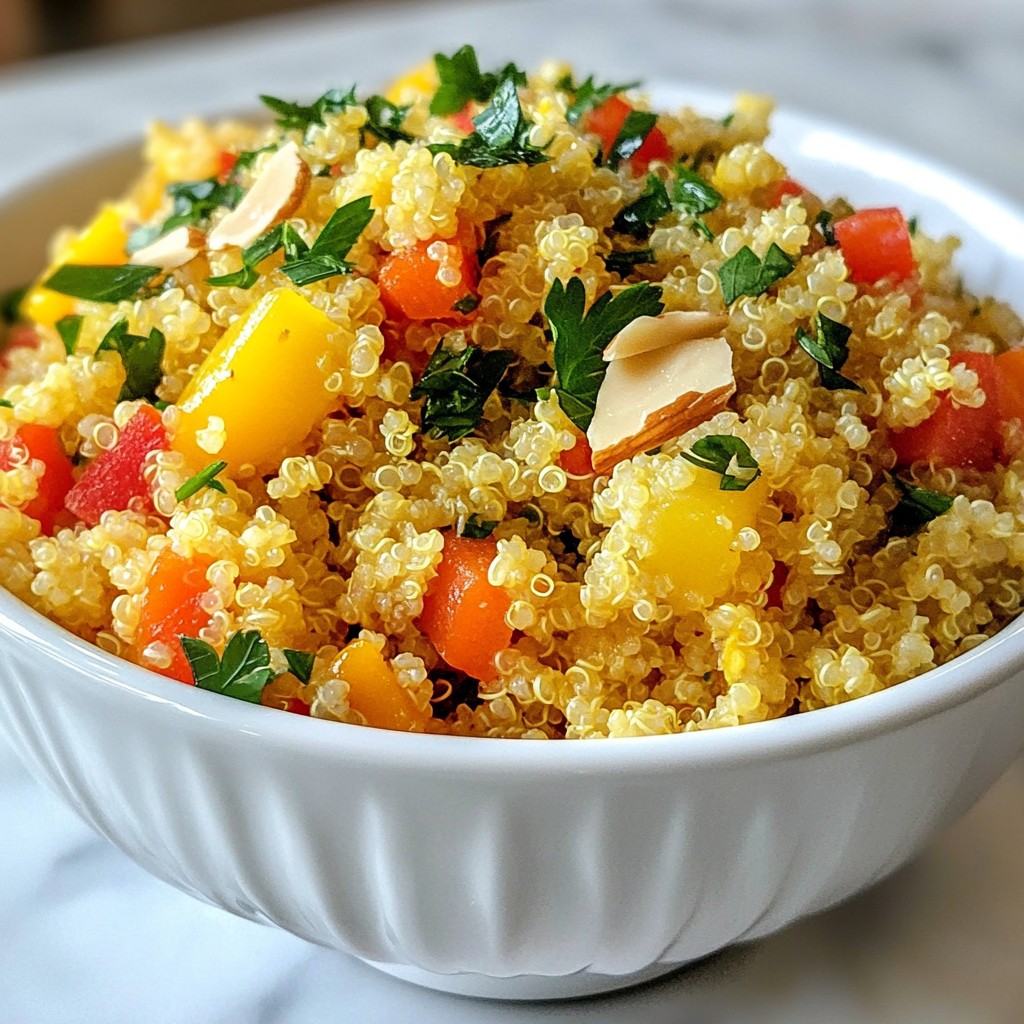 Lemon Herb Quinoa Pilaf Quick and Flavorful Recipe
