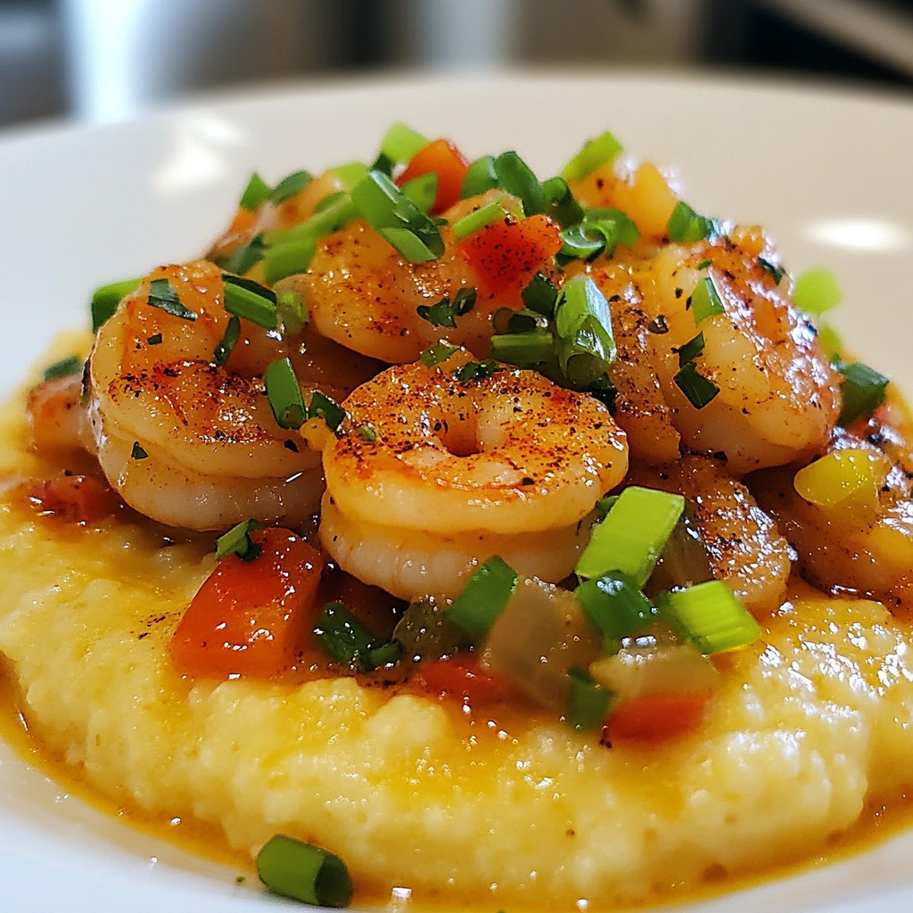Creamy Shrimp and Grits Delightful Flavorful Dish