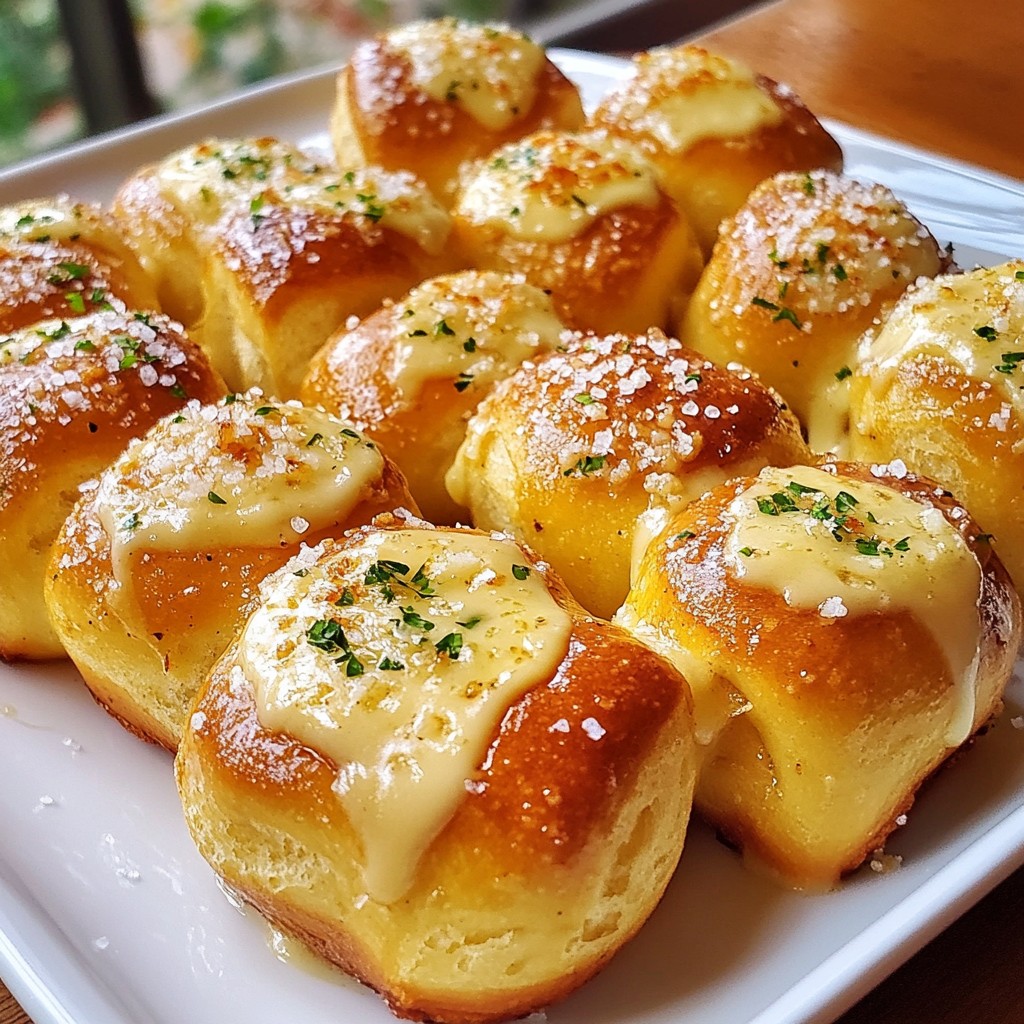 Garlic Parmesan Pretzel Bites Irresistibly Tasty Snack