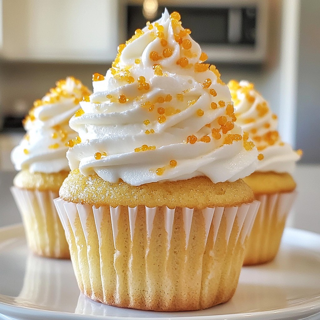 Orange Creamsicle Cupcakes Delightful and Fun Treat