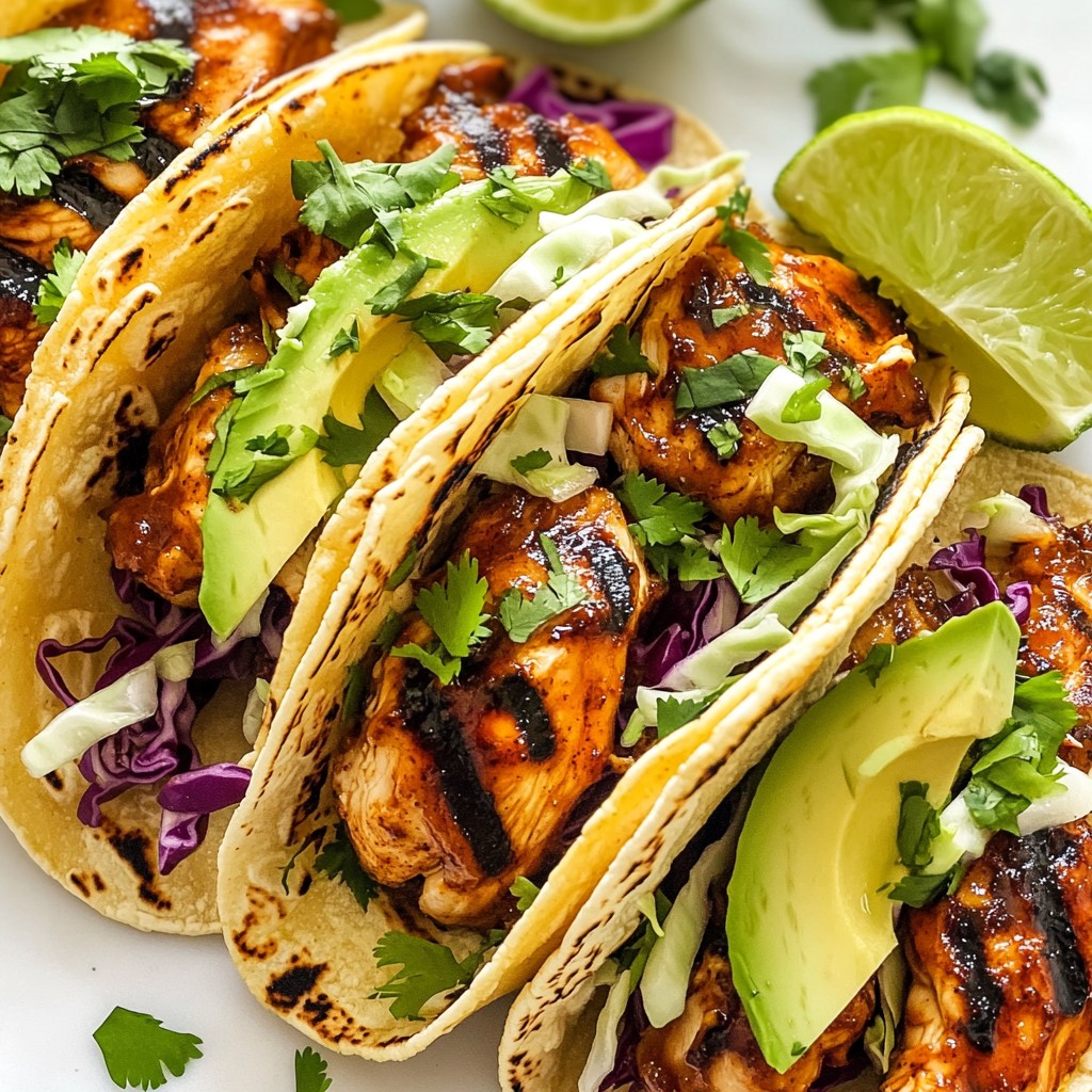 Honey Chipotle Chicken Tacos Flavorful and Easy Recipe
