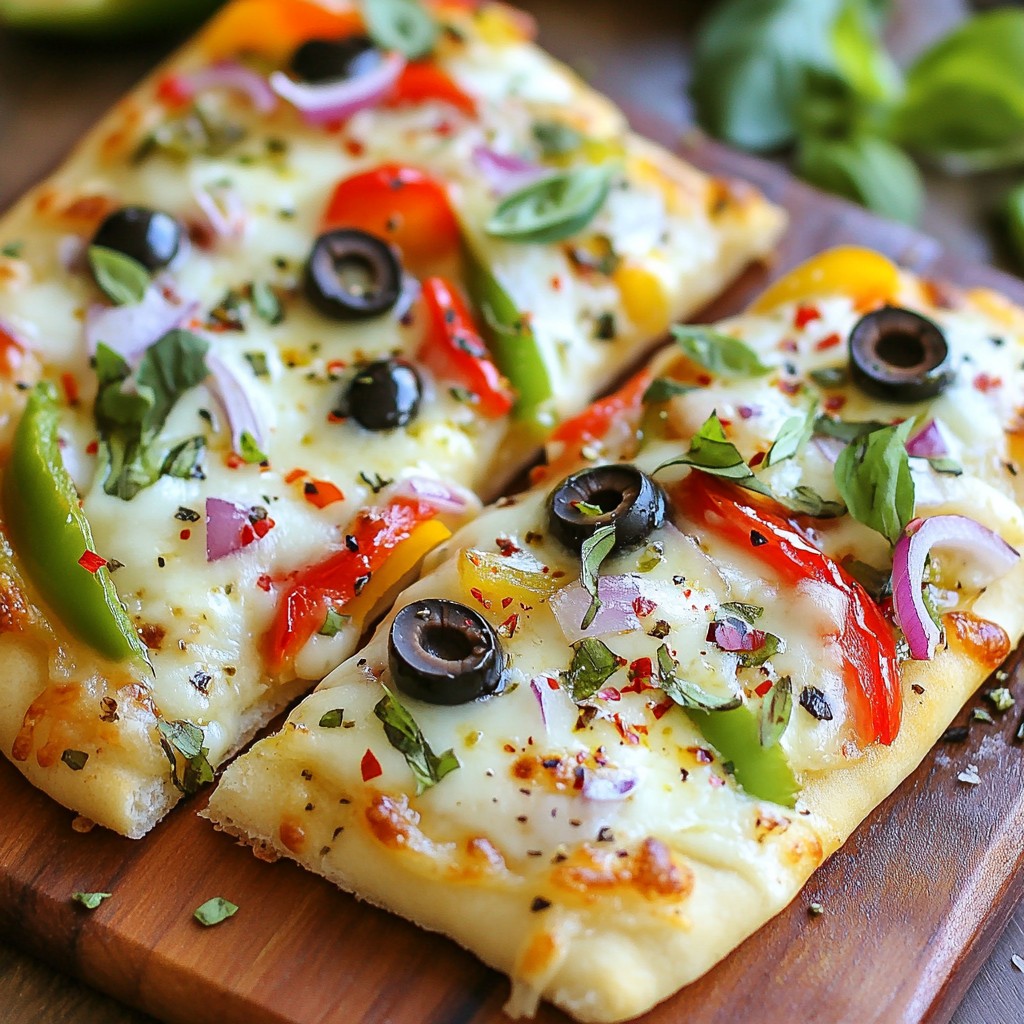 Spicy Garlic Naan Pizza Quick and Tasty Recipe