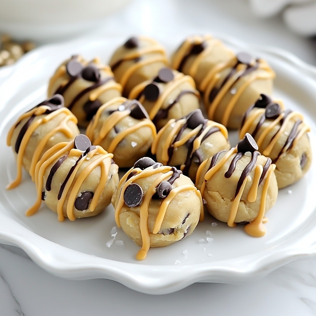 Peanut Butter Cookie Dough Bites Simple and Sweet Snack