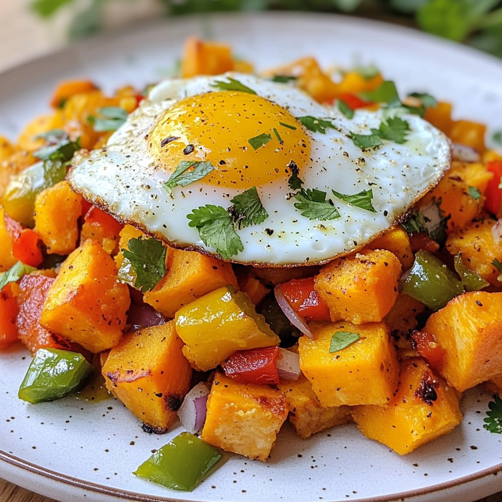 Sweet Potato Breakfast Hash Hearty and Flavorful Meal